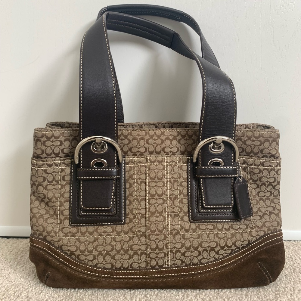 Coach Signature handbag